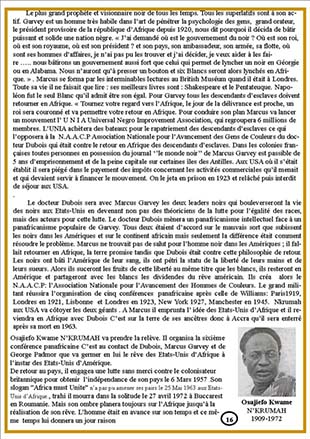 Mouvements de Renaissance / Le Panafricanisme: Osajiefo Kwame N'KRUMAH (1909-1972)
